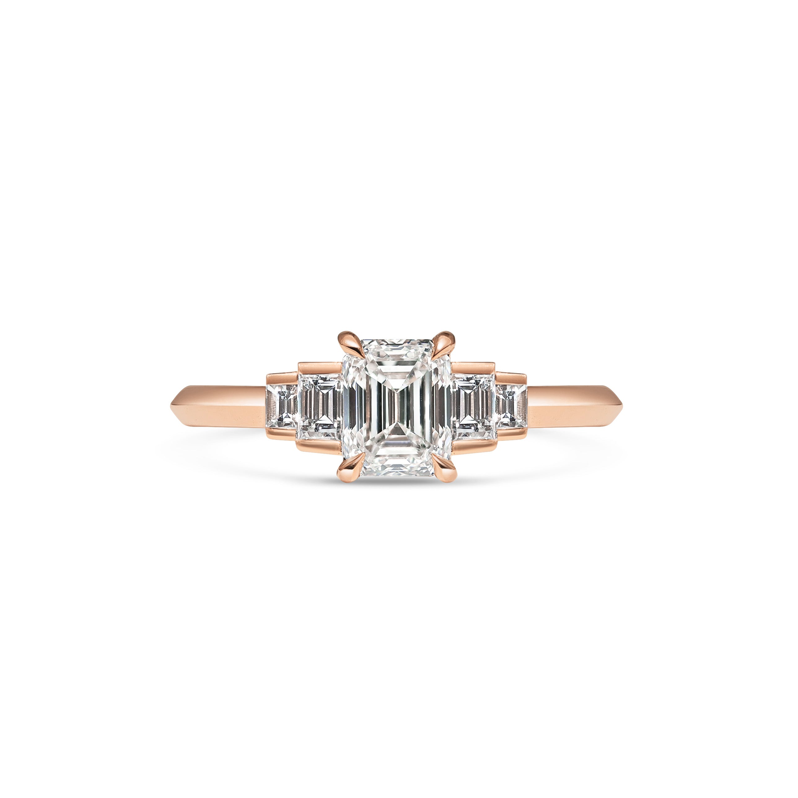 The Ida Ring by East London jeweller Rachel Boston | Discover our collections of unique and timeless engagement rings, wedding rings, and modern fine jewellery.