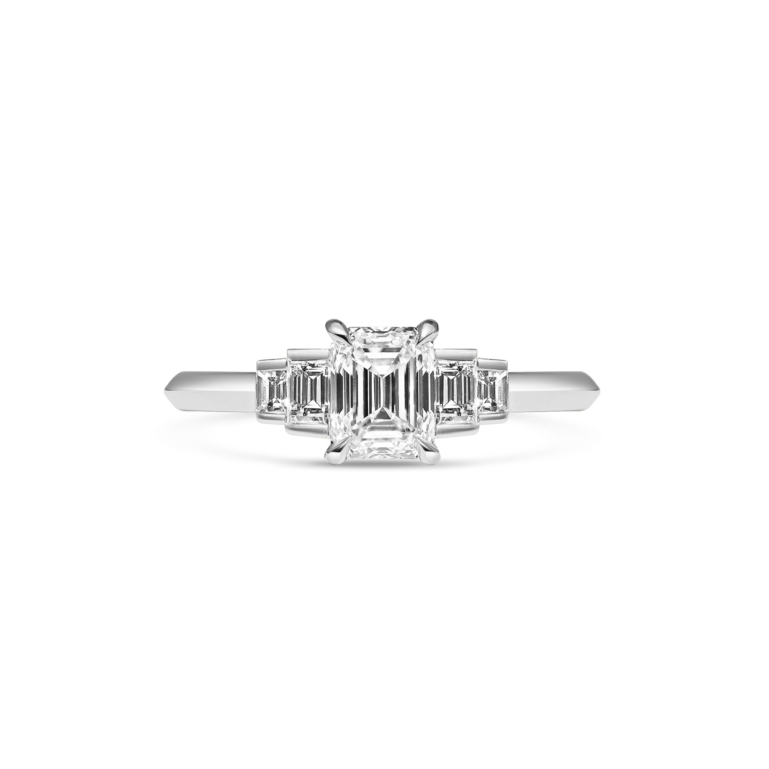The Ida Ring by East London jeweller Rachel Boston | Discover our collections of unique and timeless engagement rings, wedding rings, and modern fine jewellery.