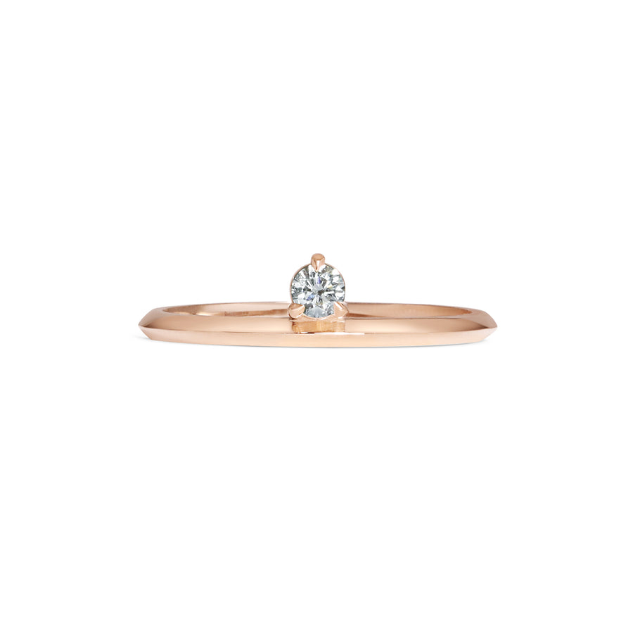 The Round Ilud Ring by East London jeweller Rachel Boston | Discover our collections of unique and timeless engagement rings, wedding rings, and modern fine jewellery. - Rachel Boston Jewellery