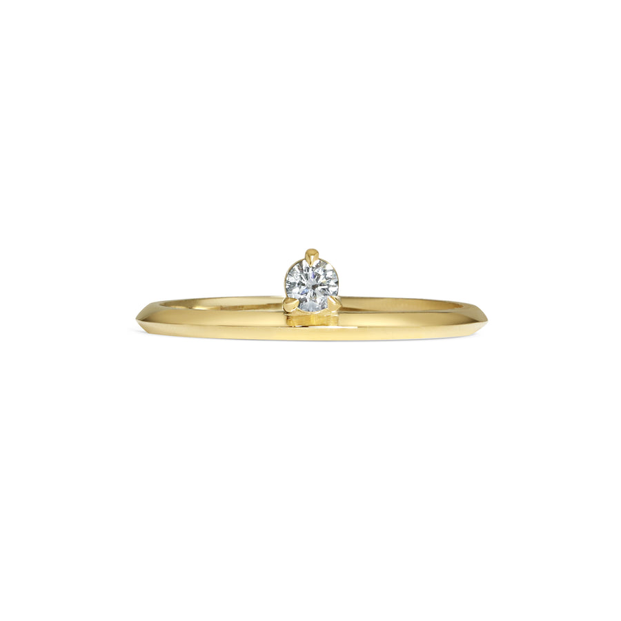 The Round Ilud Ring by East London jeweller Rachel Boston | Discover our collections of unique and timeless engagement rings, wedding rings, and modern fine jewellery. - Rachel Boston Jewellery