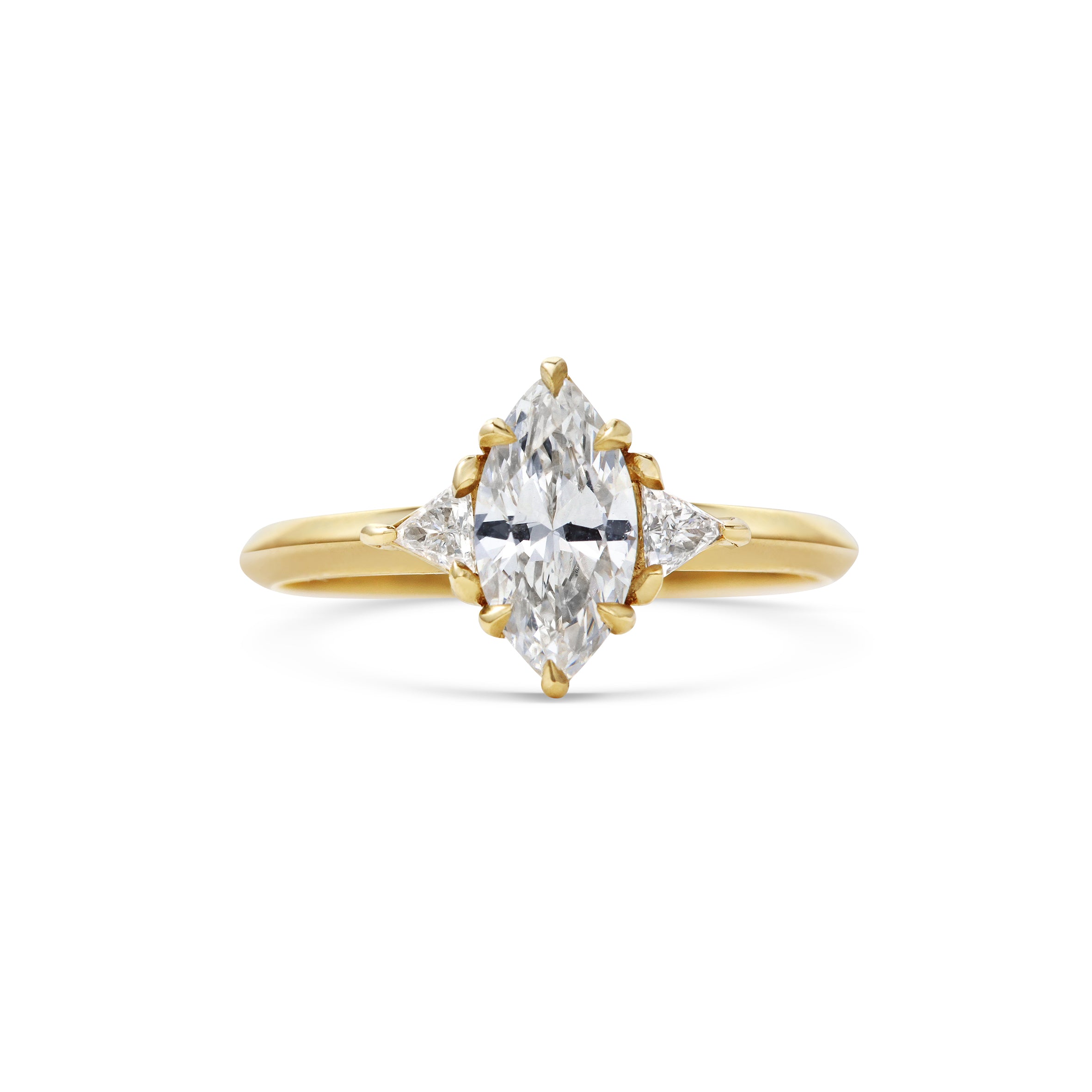 The Joan Ring by East London jeweller Rachel Boston | Discover our collections of unique and timeless engagement rings, wedding rings, and modern fine jewellery.