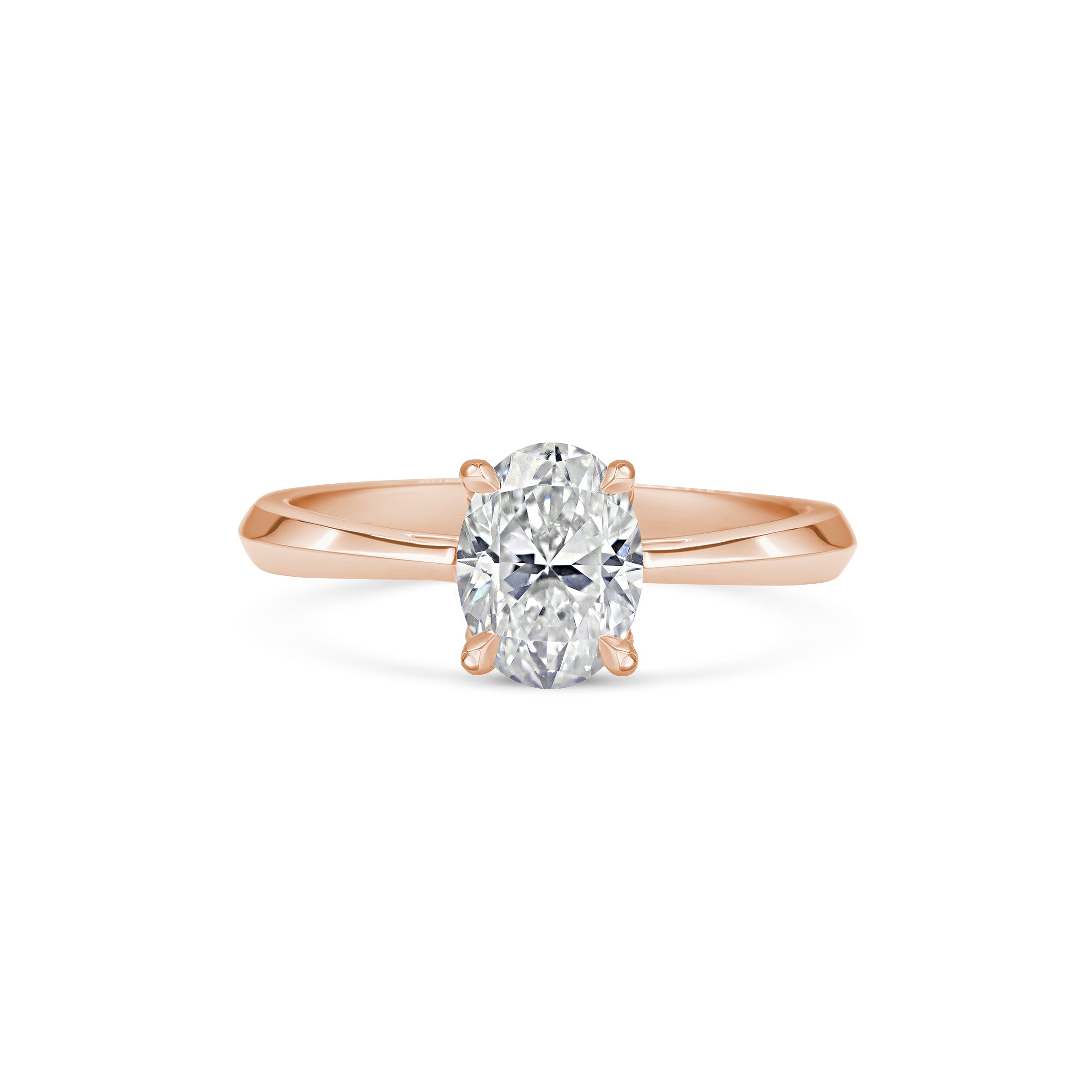 The Joy Ring - Oval Cut by East London jeweller Rachel Boston | Discover our collections of unique and timeless engagement rings, wedding rings, and modern fine jewellery.