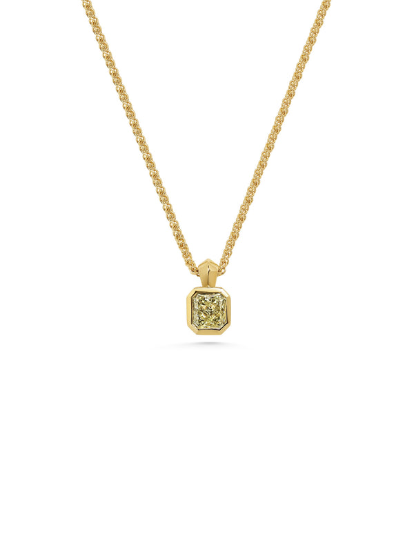 Kusama Necklace - 0.43ct Yellow - Rachel Boston Jewellery