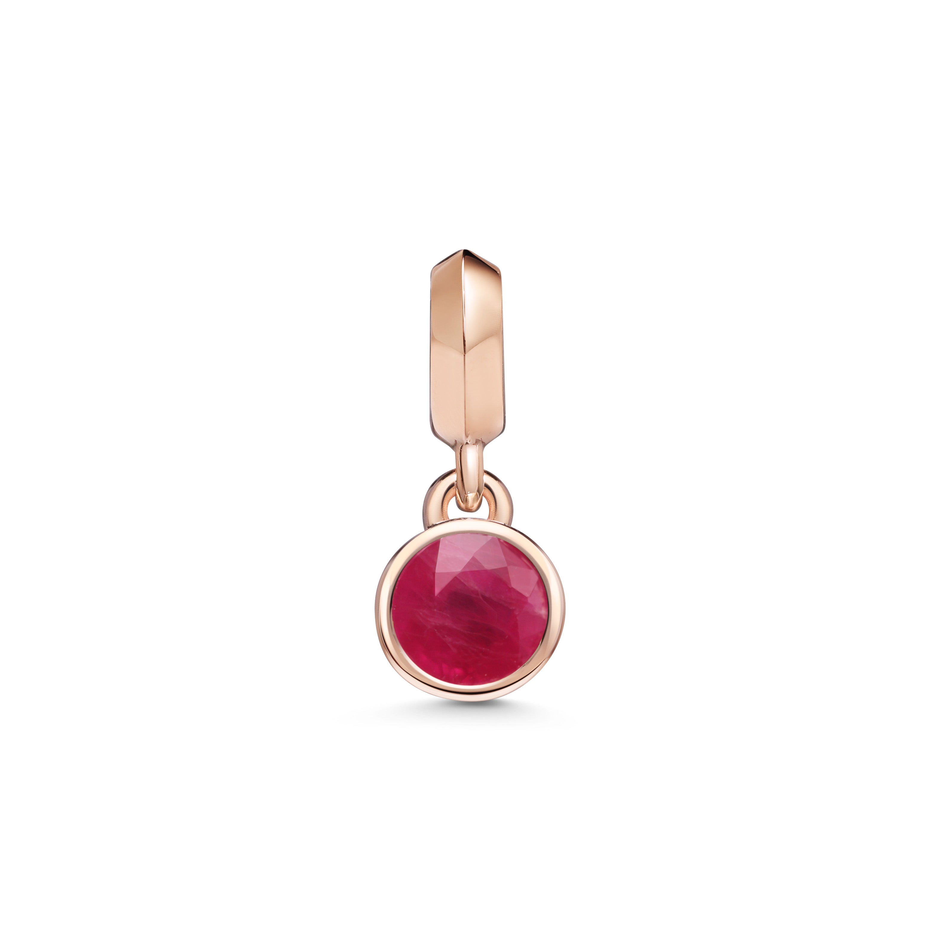 The Large Droplet Ruby Necklace by East London jeweller Rachel Boston | Discover our collections of unique and timeless engagement rings, wedding rings, and modern fine jewellery.