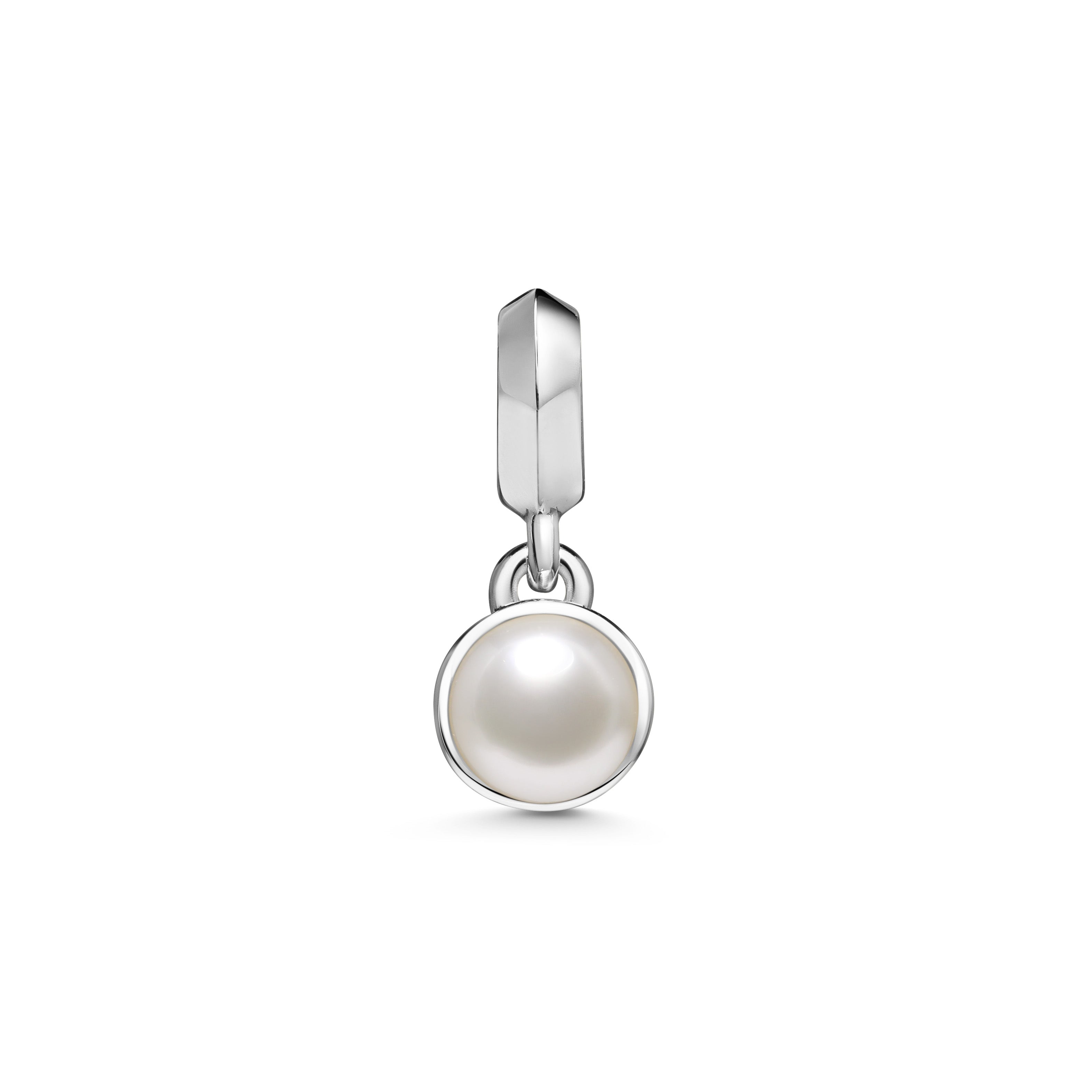 The Large Droplet Pearl Necklace by East London jeweller Rachel Boston | Discover our collections of unique and timeless engagement rings, wedding rings, and modern fine jewellery.