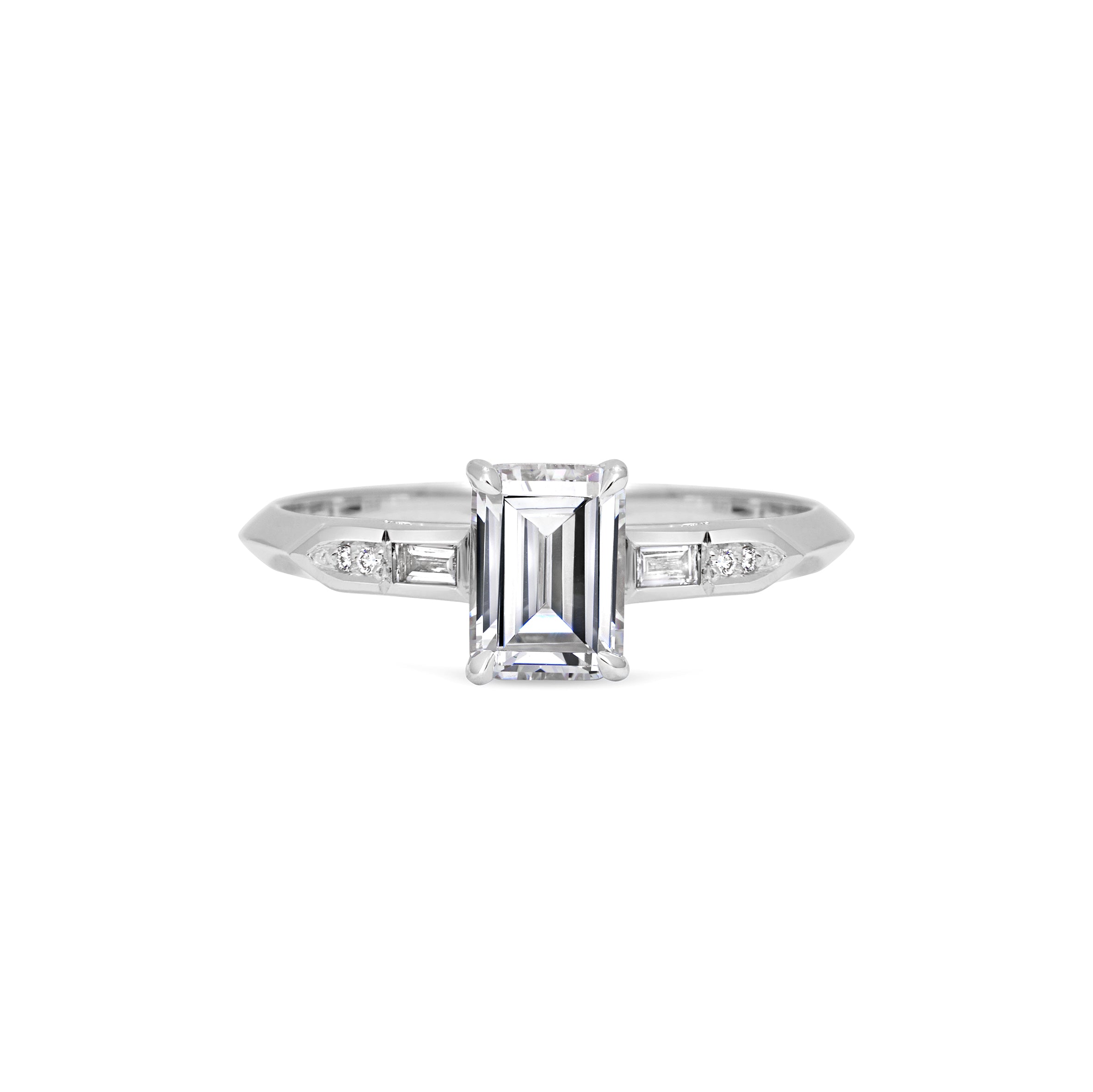 The Leona Ring by East London jeweller Rachel Boston | Discover our collections of unique and timeless engagement rings, wedding rings, and modern fine jewellery.