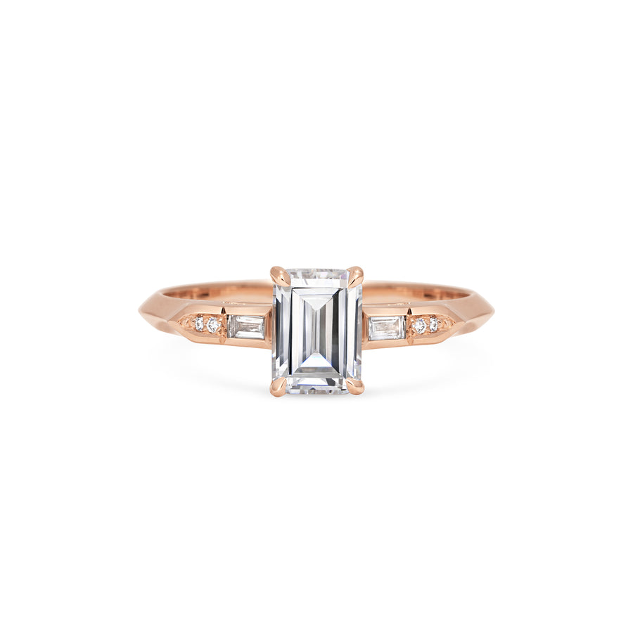 The Leona Ring by East London jeweller Rachel Boston | Discover our collections of unique and timeless engagement rings, wedding rings, and modern fine jewellery. - Rachel Boston Jewellery