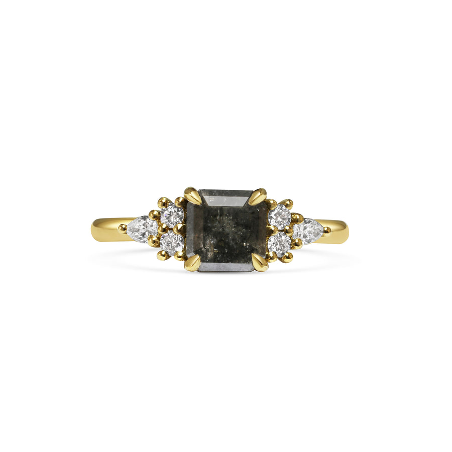 The Leto Ring by East London jeweller Rachel Boston | Discover our collections of unique and timeless engagement rings, wedding rings, and modern fine jewellery. - Rachel Boston Jewellery