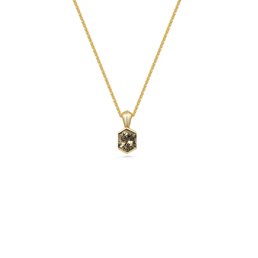 The X - Liber Necklace- 1.47ct by East London jeweller Rachel Boston | Discover our collections of unique and timeless engagement rings, wedding rings, and modern fine jewellery. - Rachel Boston Jewellery