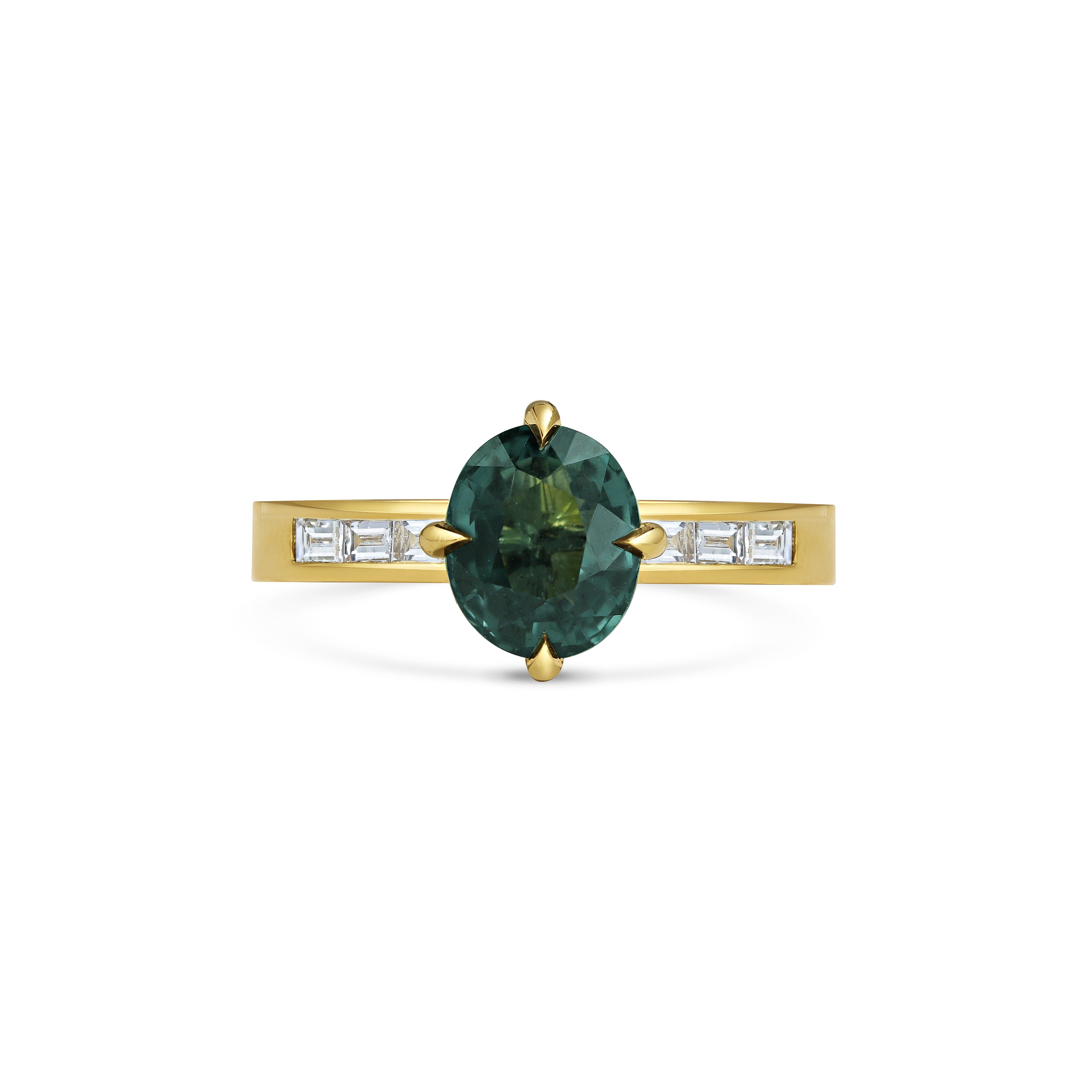 The X - Litanie Ring by East London jeweller Rachel Boston | Discover our collections of unique and timeless engagement rings, wedding rings, and modern fine jewellery.