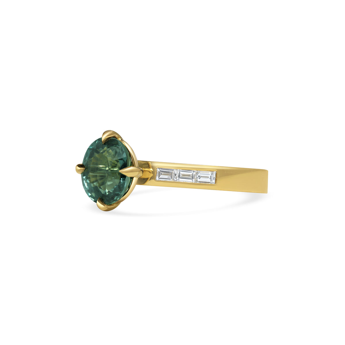 The X - Litanie Ring by East London jeweller Rachel Boston | Discover our collections of unique and timeless engagement rings, wedding rings, and modern fine jewellery.