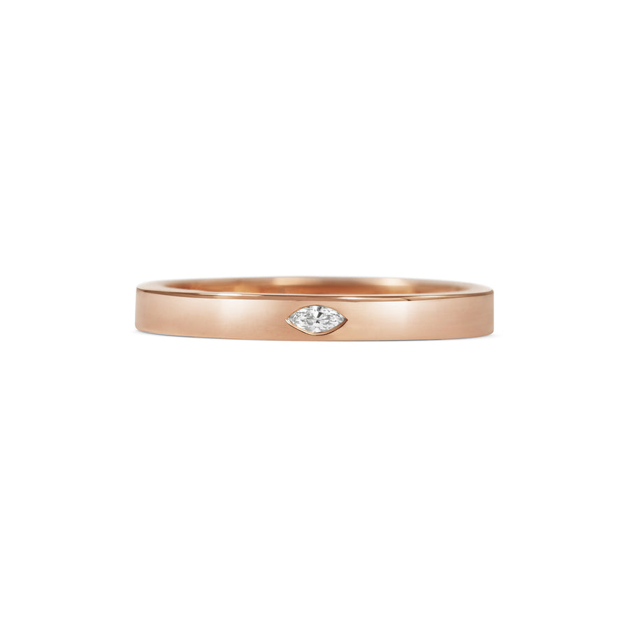 The Little Marquise Ring by East London jeweller Rachel Boston | Discover our collections of unique and timeless engagement rings, wedding rings, and modern fine jewellery. - Rachel Boston Jewellery