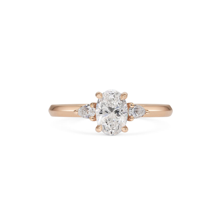 The Lucille Ring by East London jeweller Rachel Boston | Discover our collections of unique and timeless engagement rings, wedding rings, and modern fine jewellery. - Rachel Boston Jewellery