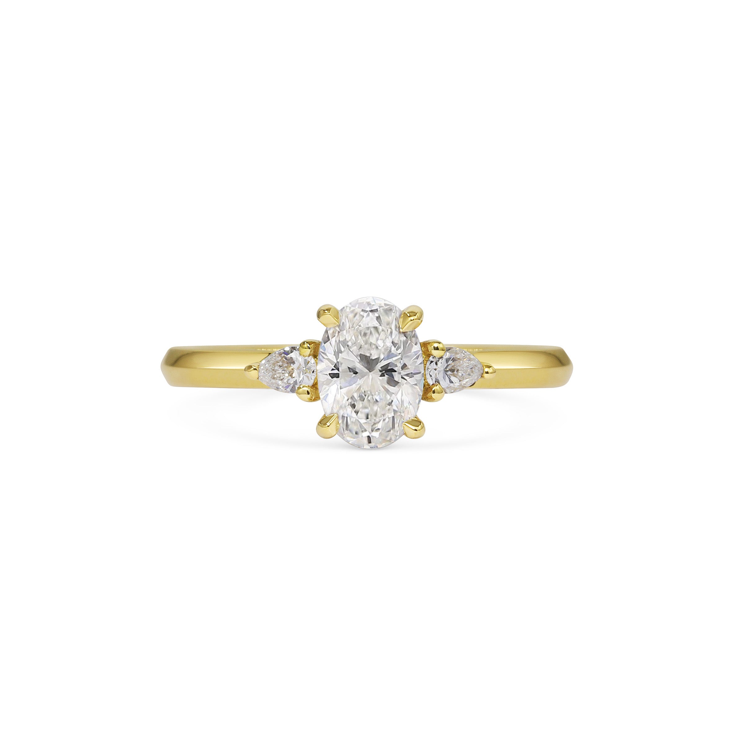 The Lucille Ring by East London jeweller Rachel Boston | Discover our collections of unique and timeless engagement rings, wedding rings, and modern fine jewellery.