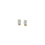 Marquise Diamond Stud Earrings