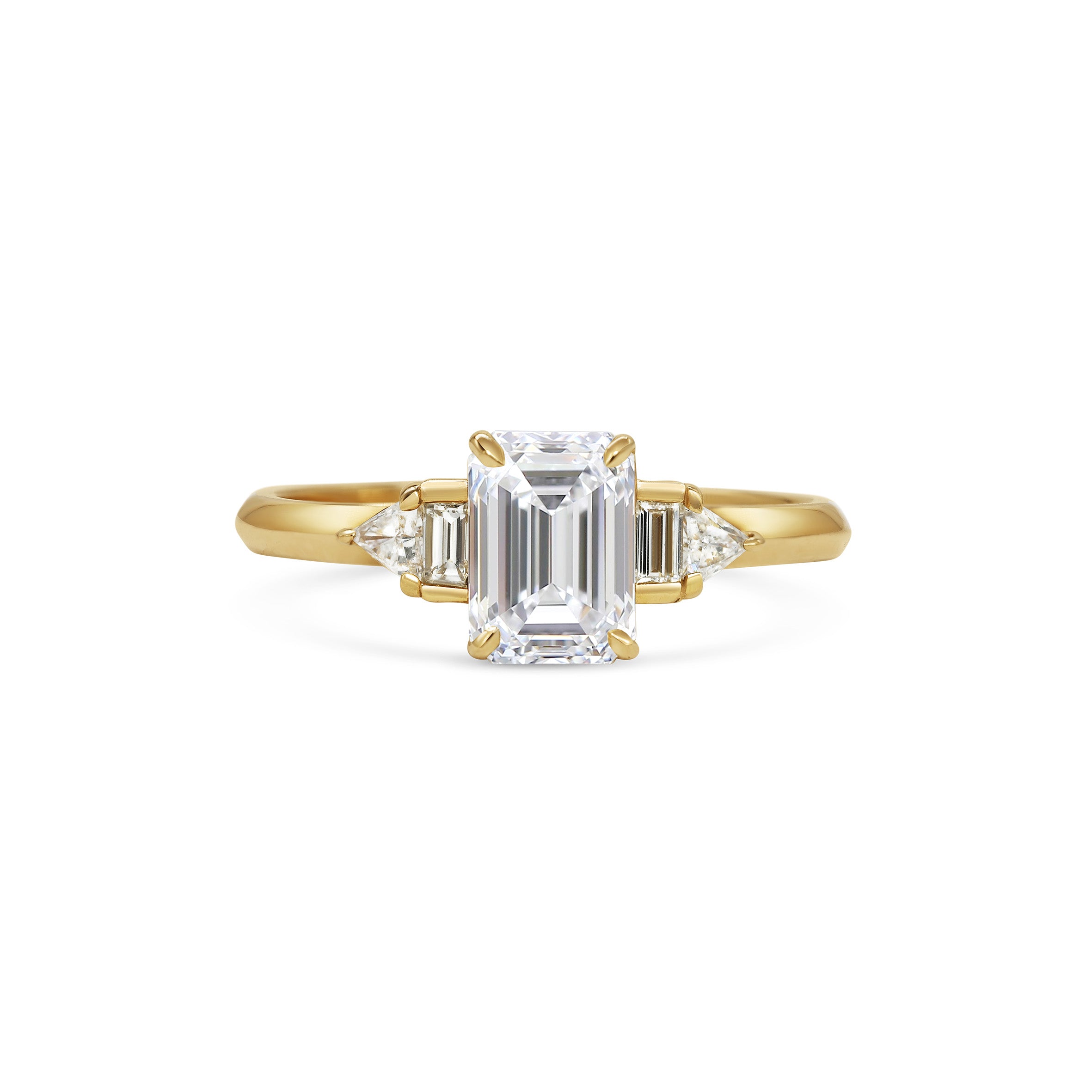 The Maude Ring by East London jeweller Rachel Boston | Discover our collections of unique and timeless engagement rings, wedding rings, and modern fine jewellery.