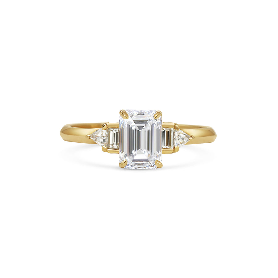 The Maude Ring by East London jeweller Rachel Boston | Discover our collections of unique and timeless engagement rings, wedding rings, and modern fine jewellery. - Rachel Boston Jewellery