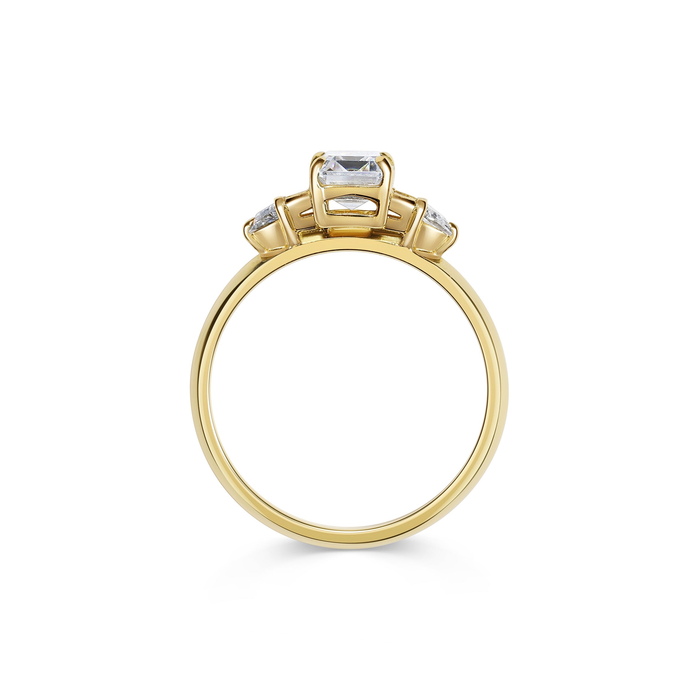 The Maude Ring by East London jeweller Rachel Boston | Discover our collections of unique and timeless engagement rings, wedding rings, and modern fine jewellery.