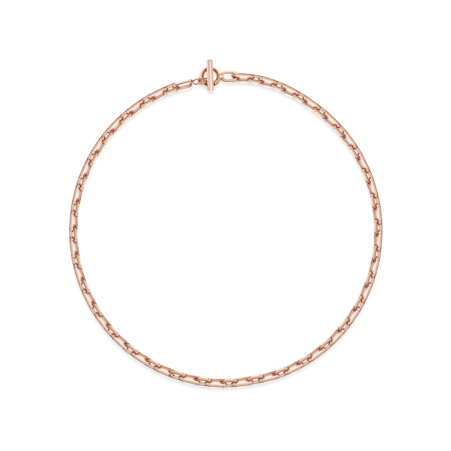 The Medium Knife Edge Necklace by East London jeweller Rachel Boston | Discover our collections of unique and timeless engagement rings, wedding rings, and modern fine jewellery. - Rachel Boston Jewellery