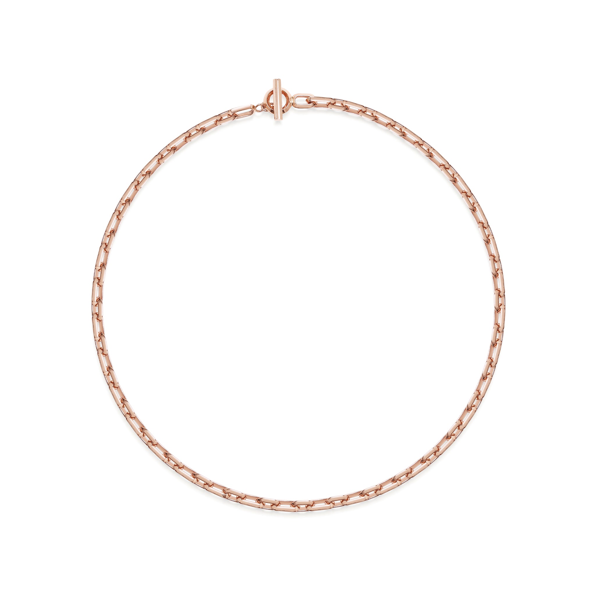 The Medium Knife Edge Necklace by East London jeweller Rachel Boston | Discover our collections of unique and timeless engagement rings, wedding rings, and modern fine jewellery.