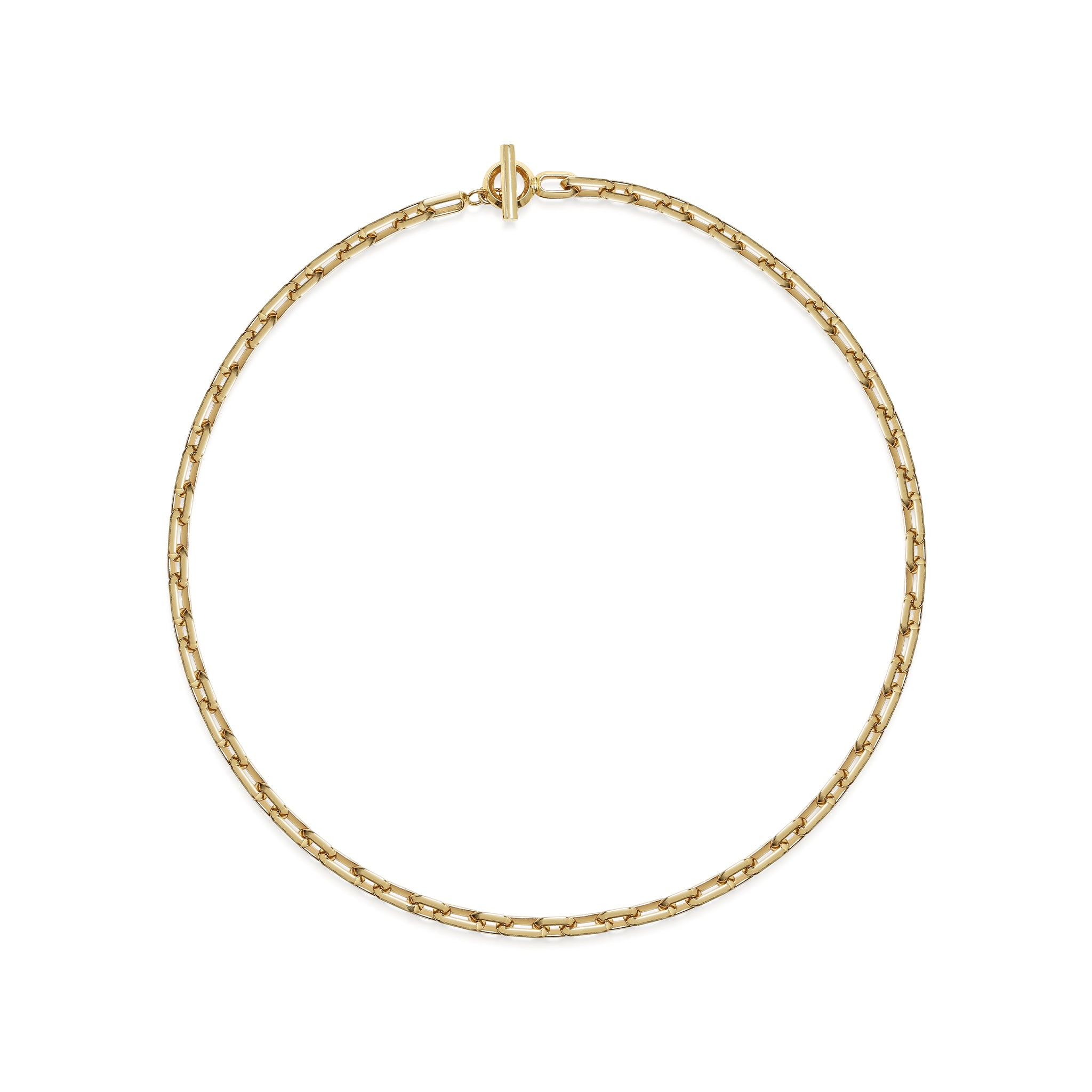 The Medium Knife Edge Necklace by East London jeweller Rachel Boston | Discover our collections of unique and timeless engagement rings, wedding rings, and modern fine jewellery.