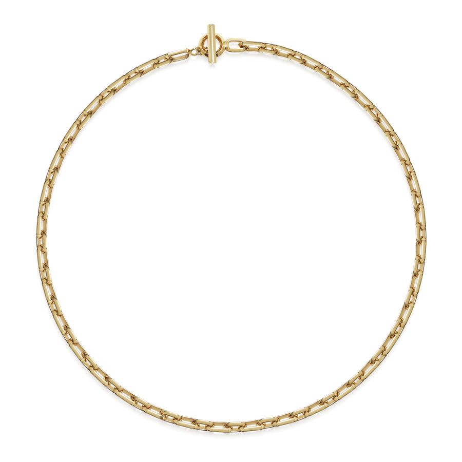 The Medium Knife Edge Necklace by East London jeweller Rachel Boston | Discover our collections of unique and timeless engagement rings, wedding rings, and modern fine jewellery. - Rachel Boston Jewellery