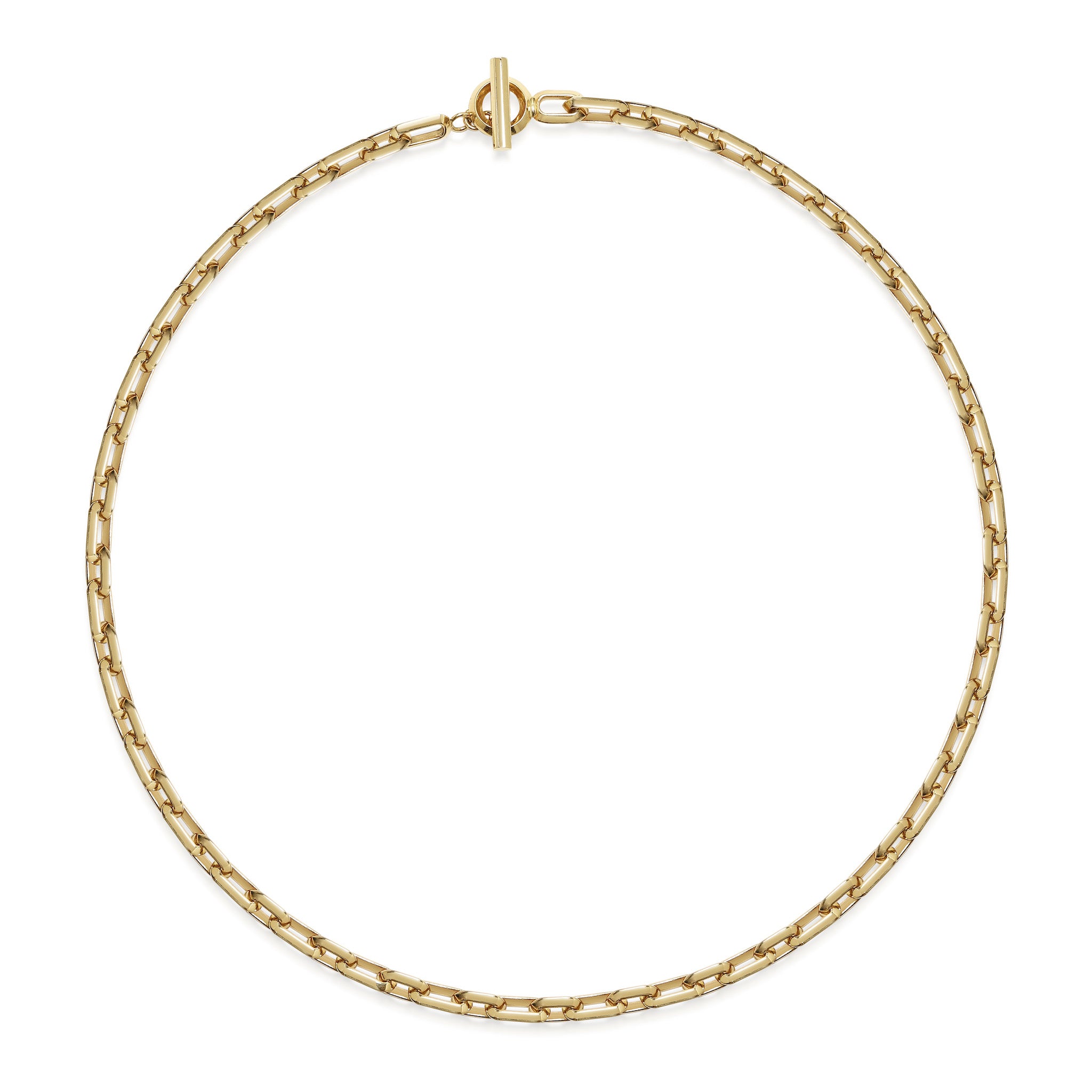 The Medium Knife Edge Necklace by East London jeweller Rachel Boston | Discover our collections of unique and timeless engagement rings, wedding rings, and modern fine jewellery.