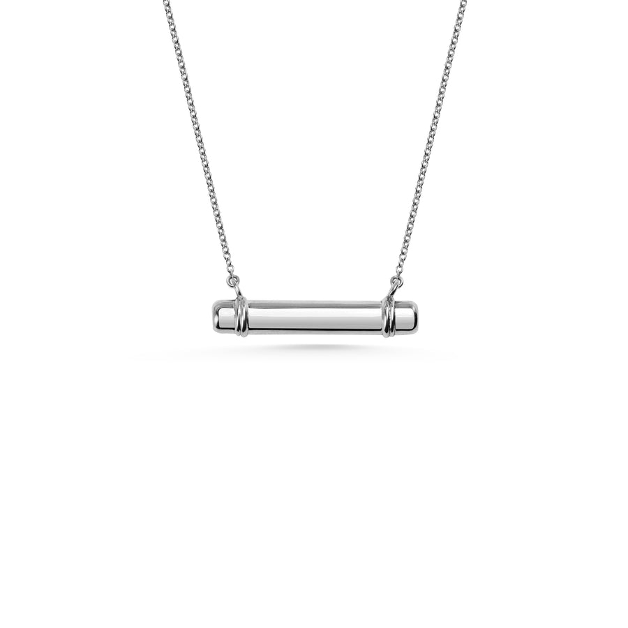 The Memento Necklace by East London jeweller Rachel Boston | Discover our collections of unique and timeless engagement rings, wedding rings, and modern fine jewellery. - Rachel Boston Jewellery