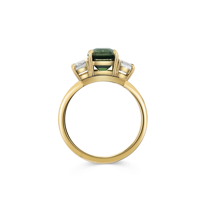 The X - Mirim Ring by East London jeweller Rachel Boston | Discover our collections of unique and timeless engagement rings, wedding rings, and modern fine jewellery. - Rachel Boston Jewellery