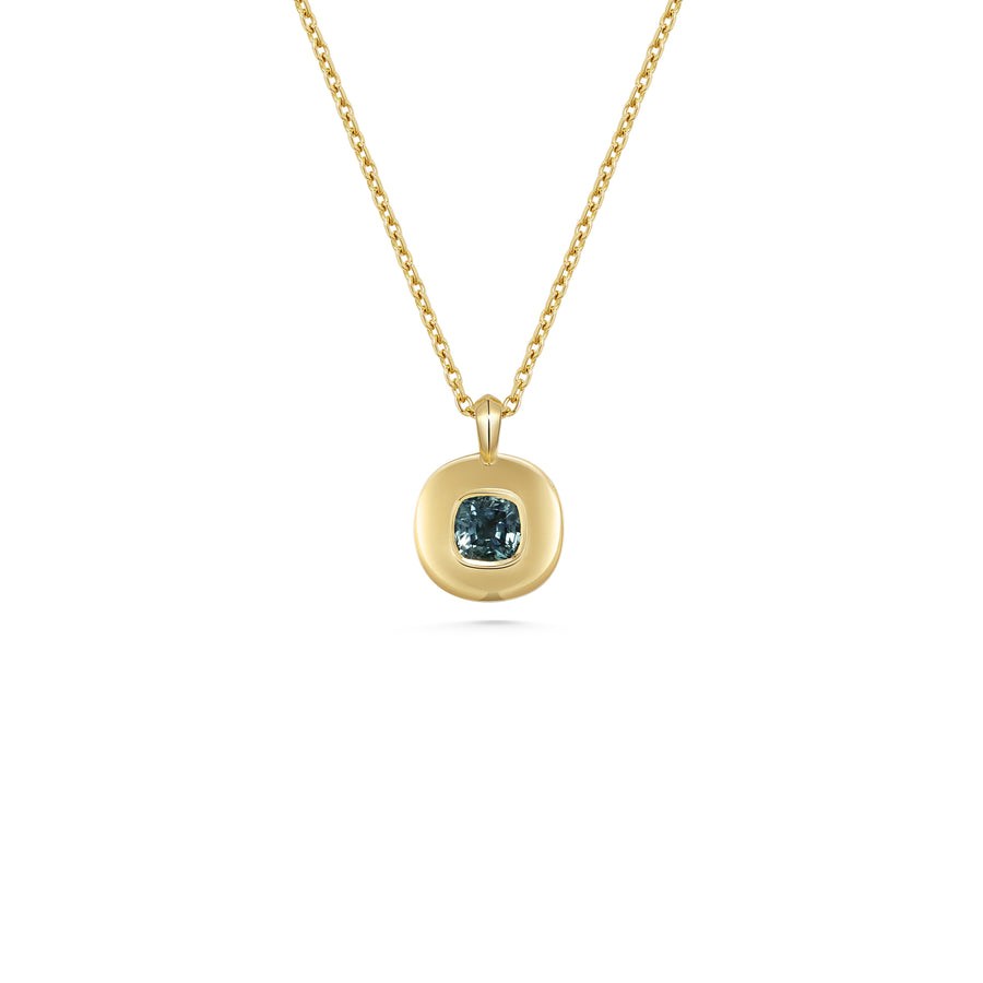 The Morgan Necklace - 1.03ct Montana by East London jeweller Rachel Boston | Discover our collections of unique and timeless engagement rings, wedding rings, and modern fine jewellery. - Rachel Boston Jewellery