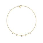 MULTI DROPLET DIAMOND NECKLACE