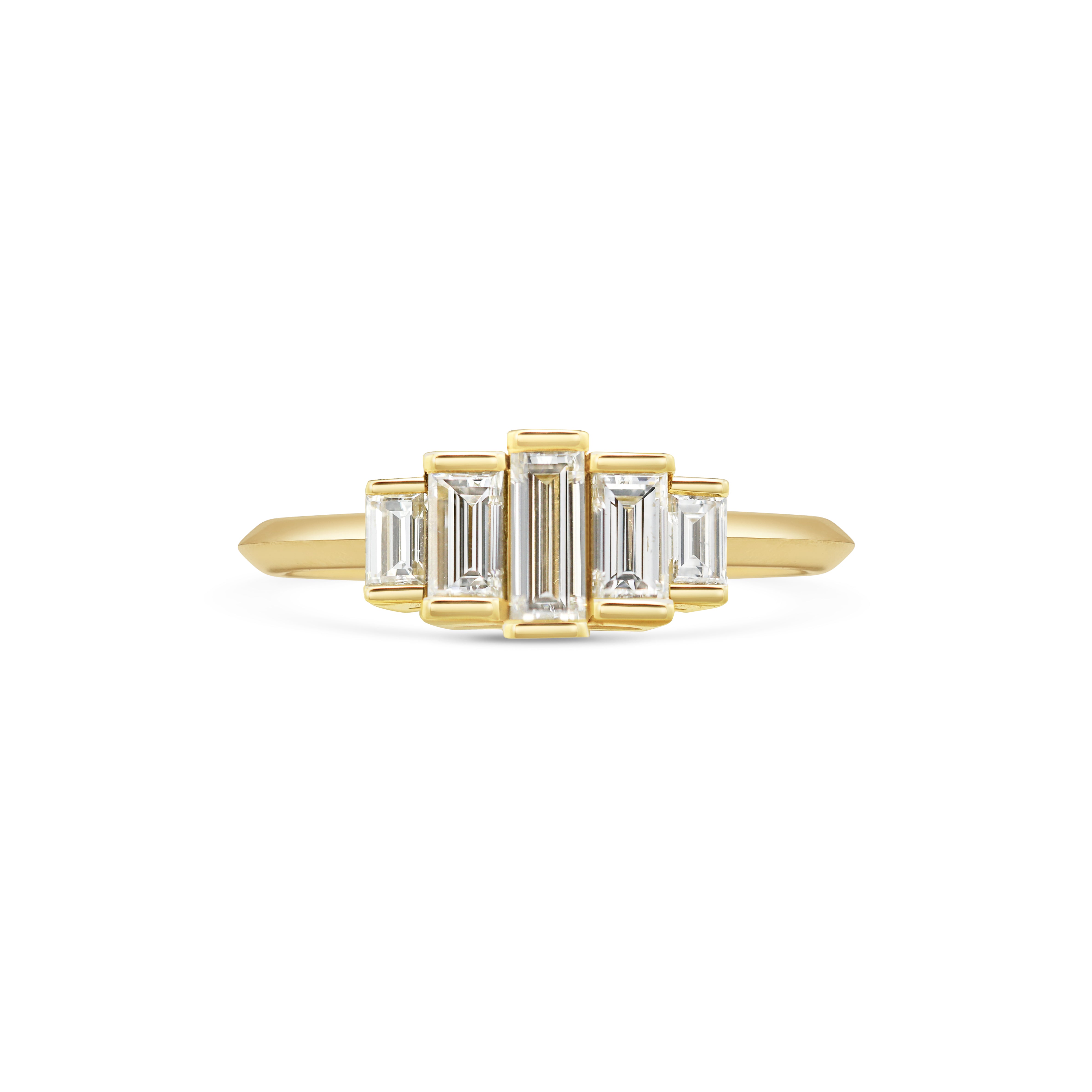 The X- Nellie Ring by East London jeweller Rachel Boston | Discover our collections of unique and timeless engagement rings, wedding rings, and modern fine jewellery.