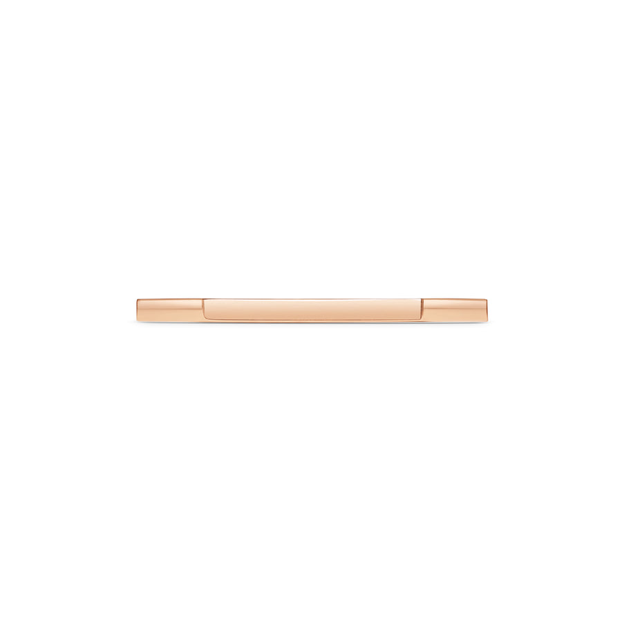The Deco Plain Wedding Band - 1.9mm by East London jeweller Rachel Boston | Discover our collections of unique and timeless engagement rings, wedding rings, and modern fine jewellery. - Rachel Boston Jewellery