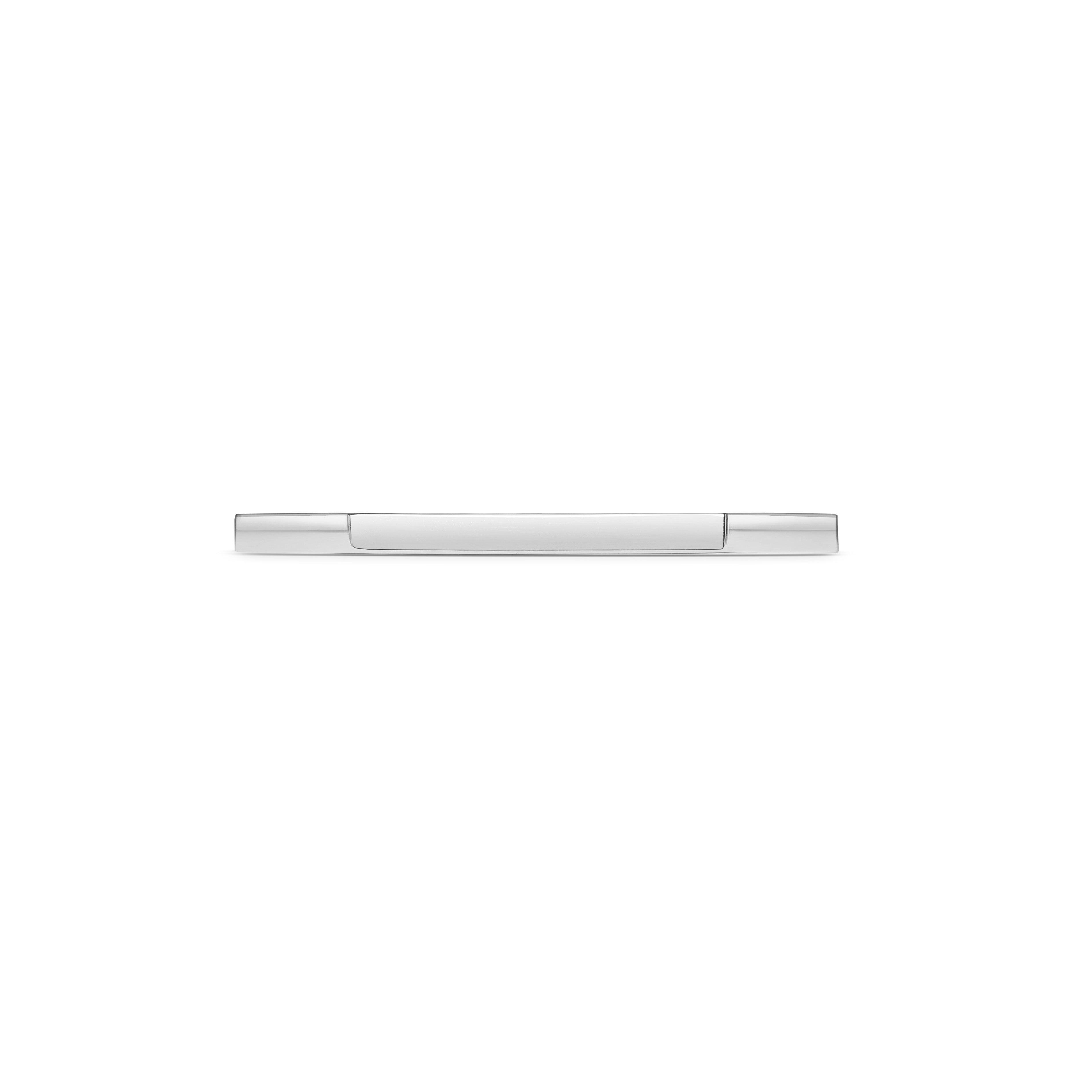 The Deco Plain Wedding Band - 1.9mm by East London jeweller Rachel Boston | Discover our collections of unique and timeless engagement rings, wedding rings, and modern fine jewellery.