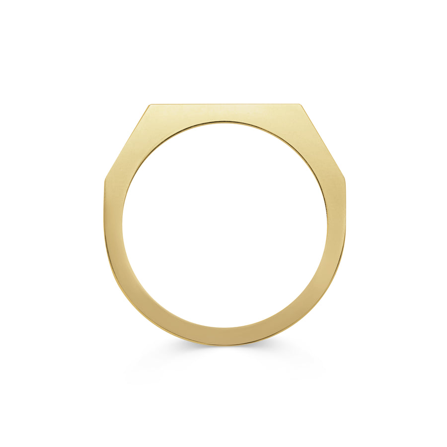 The Deco Plain Wedding Band - 1.9mm by East London jeweller Rachel Boston | Discover our collections of unique and timeless engagement rings, wedding rings, and modern fine jewellery. - Rachel Boston Jewellery
