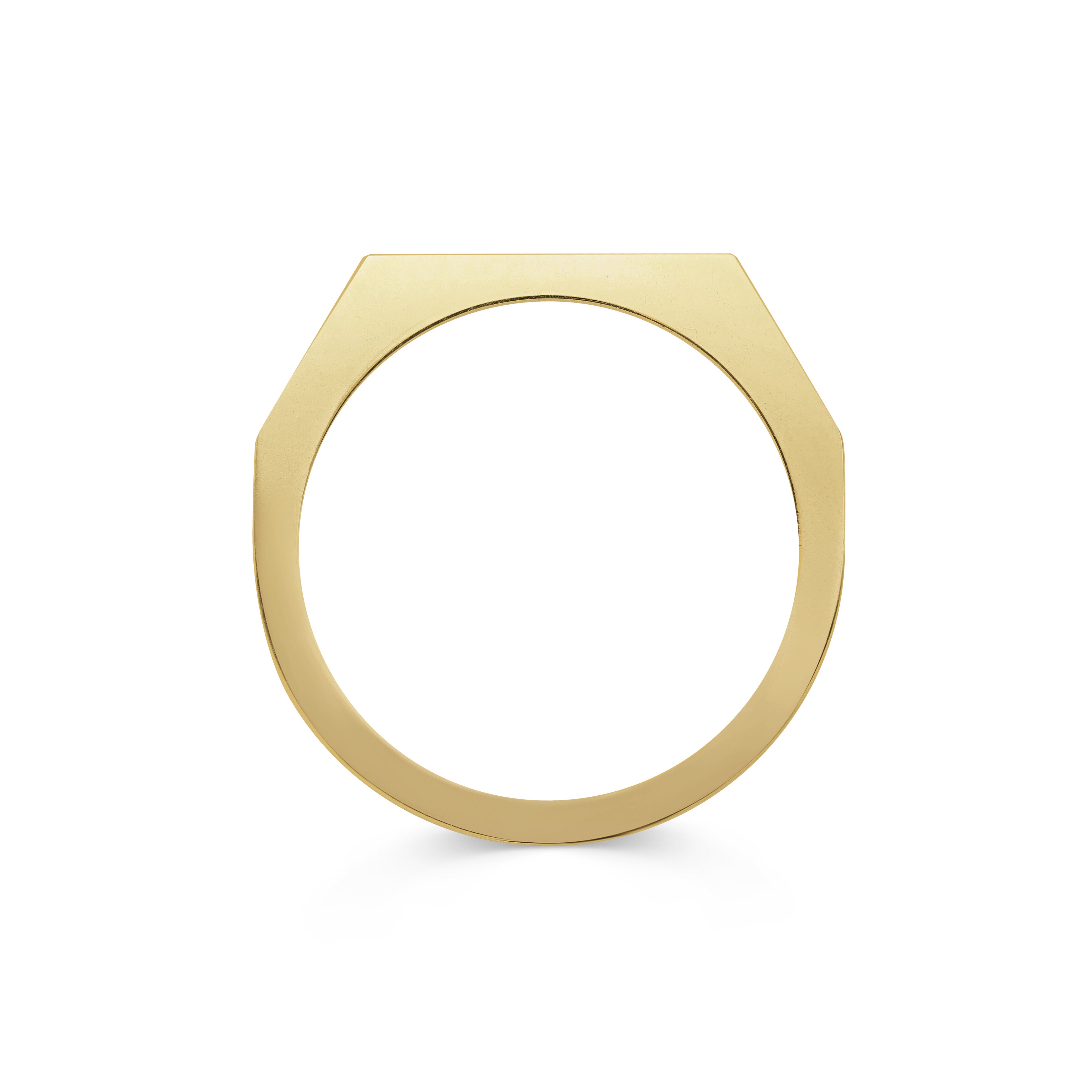 The Deco Plain Wedding Band - 1.9mm by East London jeweller Rachel Boston | Discover our collections of unique and timeless engagement rings, wedding rings, and modern fine jewellery.