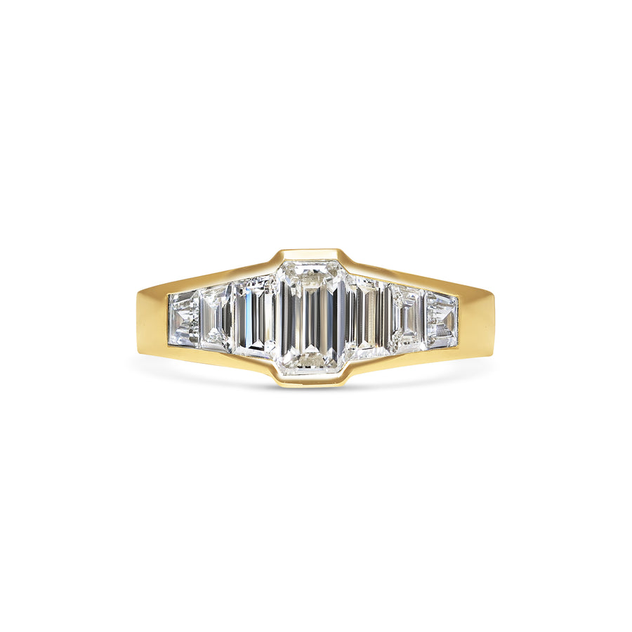 The Nova Ring by East London jeweller Rachel Boston | Discover our collections of unique and timeless engagement rings, wedding rings, and modern fine jewellery. - Rachel Boston Jewellery