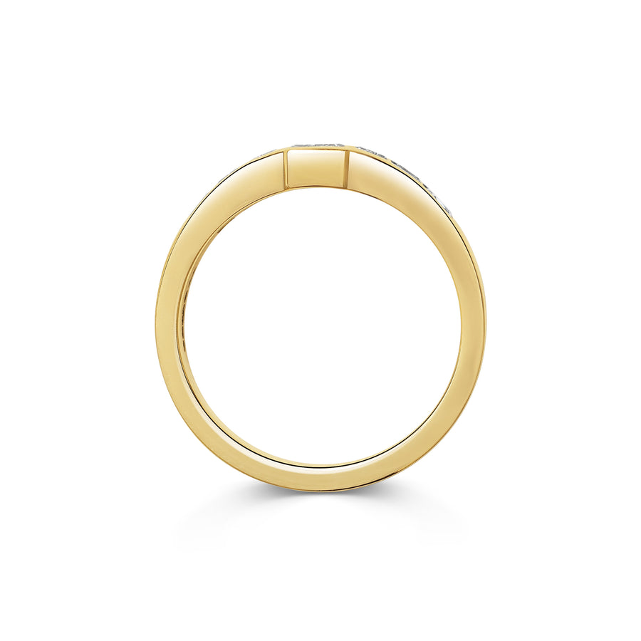 The Nova Ring by East London jeweller Rachel Boston | Discover our collections of unique and timeless engagement rings, wedding rings, and modern fine jewellery. - Rachel Boston Jewellery