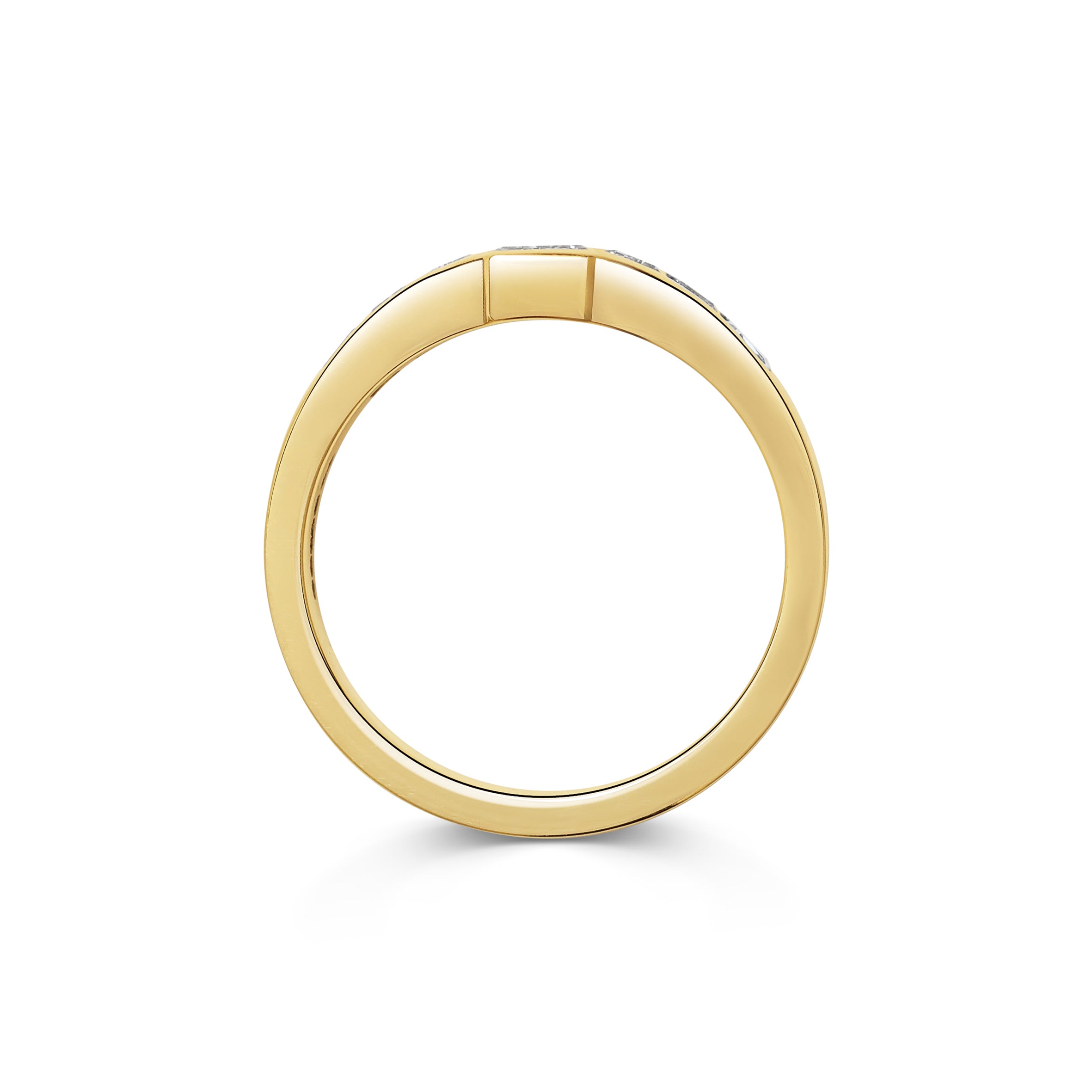 The X - Nova Ring by East London jeweller Rachel Boston | Discover our collections of unique and timeless engagement rings, wedding rings, and modern fine jewellery.