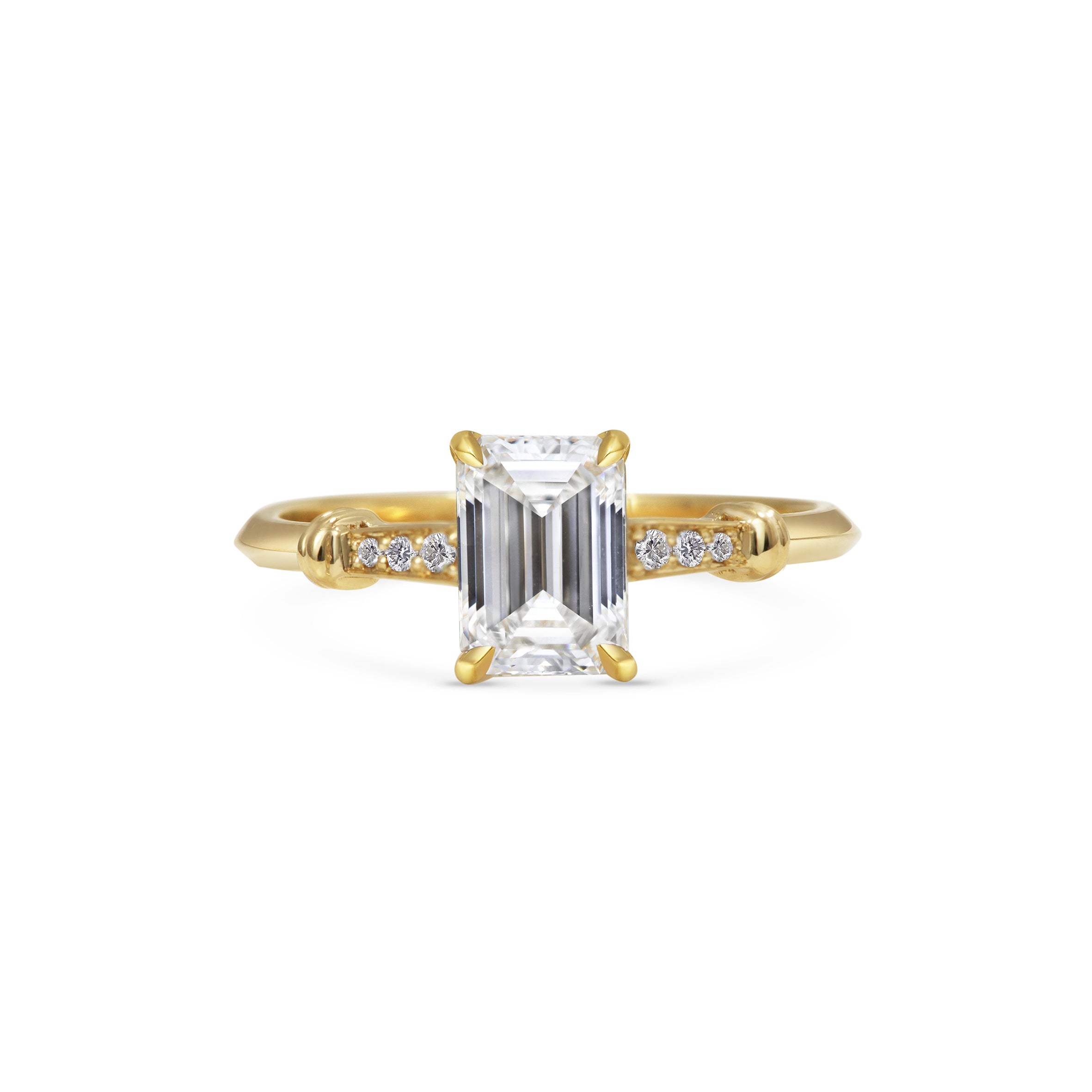 The Olive Ring by East London jeweller Rachel Boston | Discover our collections of unique and timeless engagement rings, wedding rings, and modern fine jewellery.