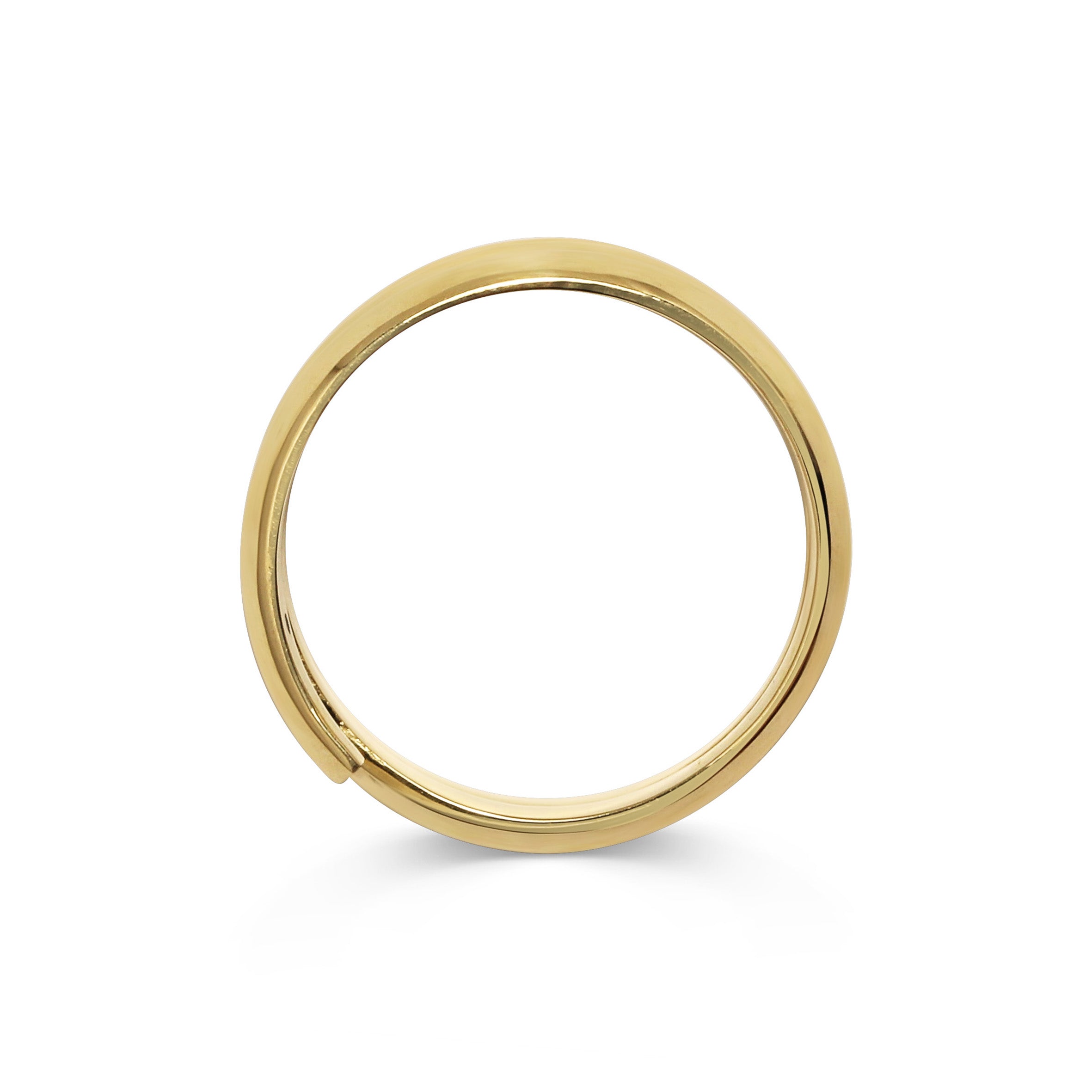 The Open Knife Edge Twist Ring by East London jeweller Rachel Boston | Discover our collections of unique and timeless engagement rings, wedding rings, and modern fine jewellery.