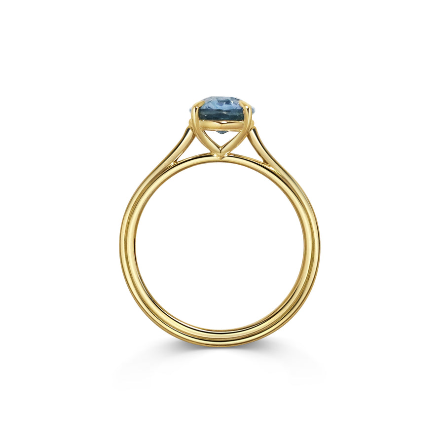 The X - Otun Ring by East London jeweller Rachel Boston | Discover our collections of unique and timeless engagement rings, wedding rings, and modern fine jewellery. - Rachel Boston Jewellery
