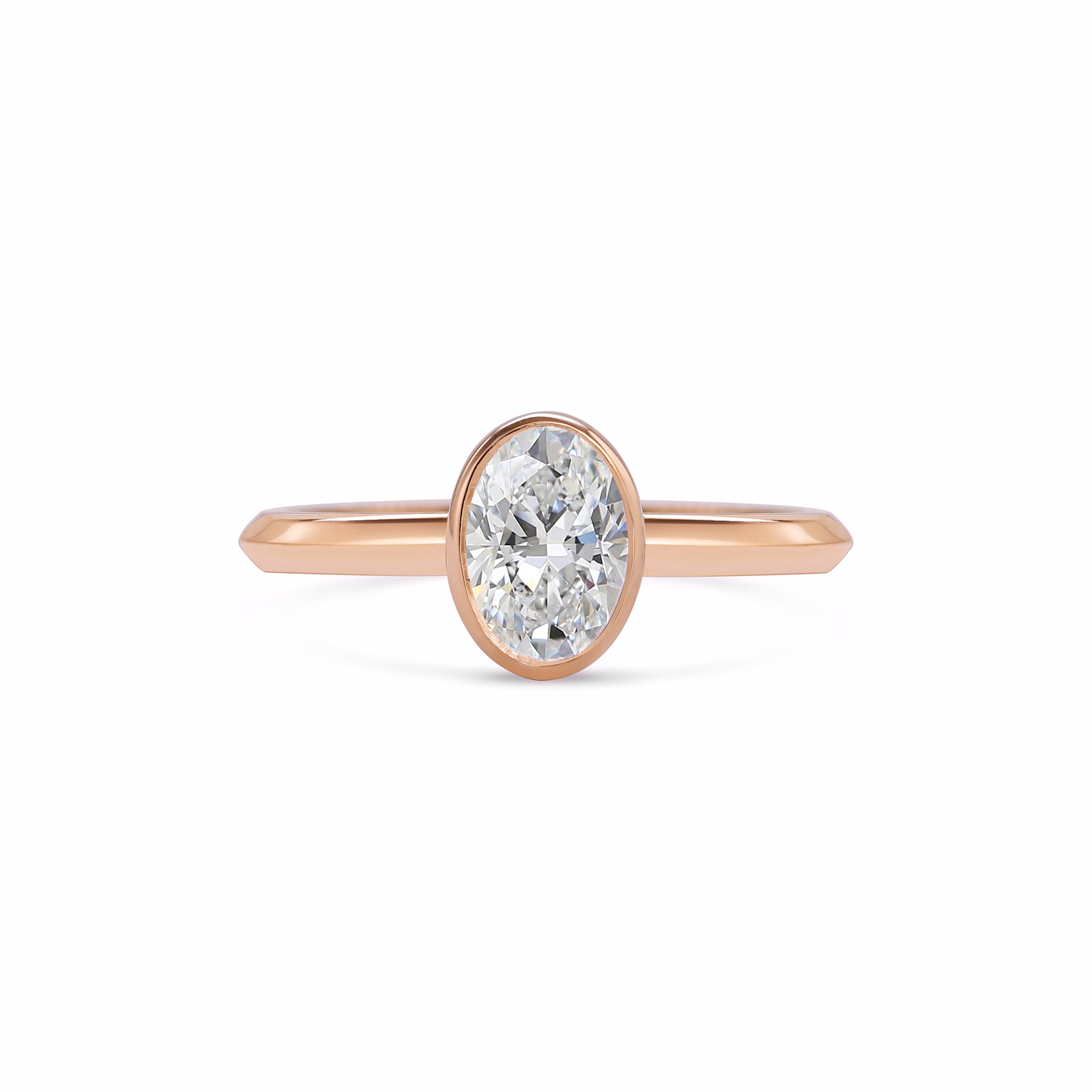 The Perseus Ring - Oval Cut by East London jeweller Rachel Boston | Discover our collections of unique and timeless engagement rings, wedding rings, and modern fine jewellery.