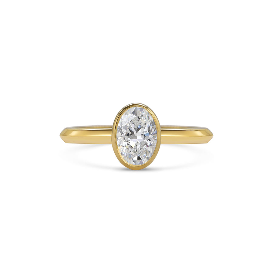 The Perseus Ring - Oval Cut by East London jeweller Rachel Boston | Discover our collections of unique and timeless engagement rings, wedding rings, and modern fine jewellery. - Rachel Boston Jewellery
