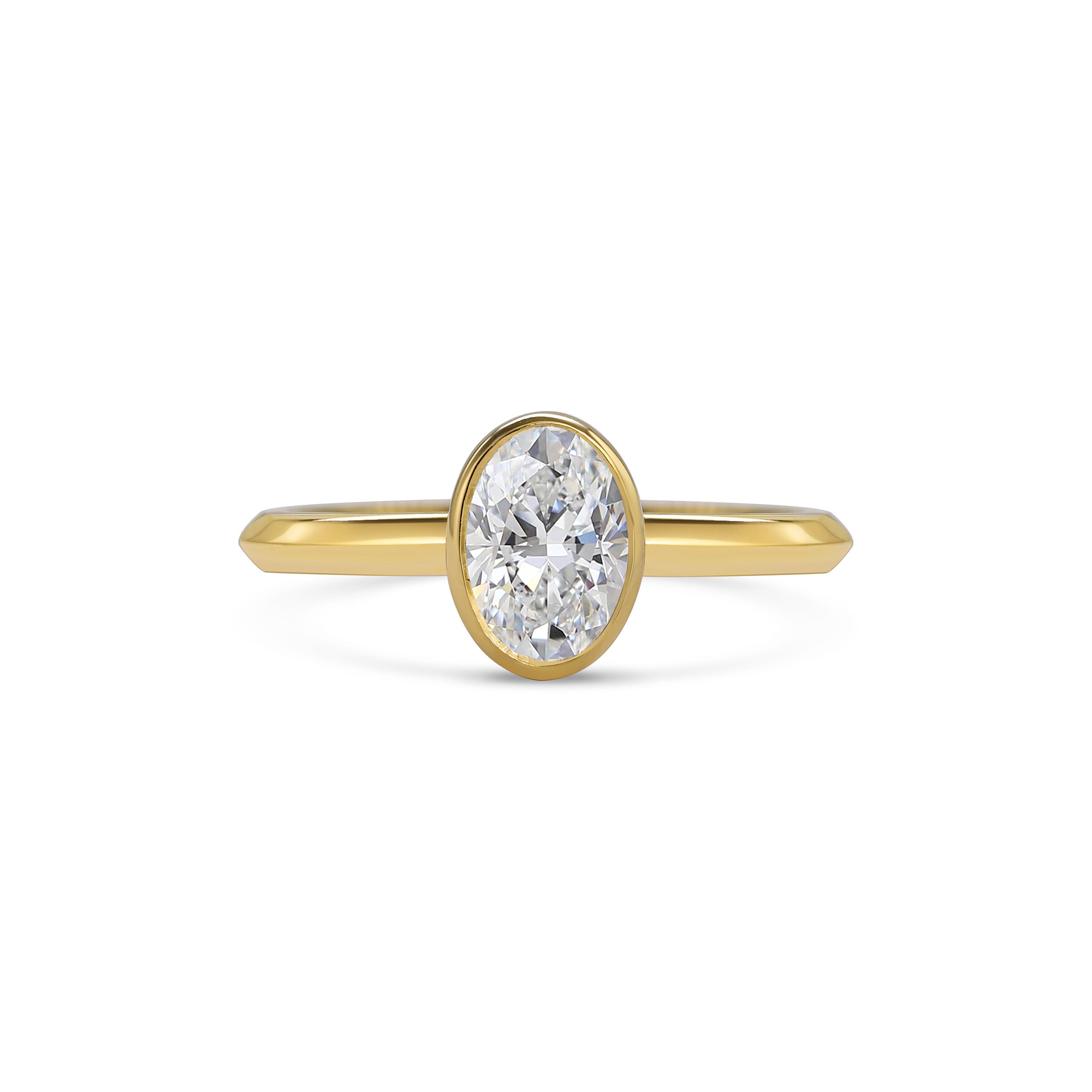 The Perseus Ring - Oval Cut by East London jeweller Rachel Boston | Discover our collections of unique and timeless engagement rings, wedding rings, and modern fine jewellery.