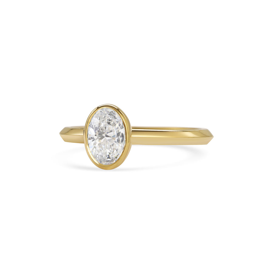 The Perseus Ring - Oval Cut by East London jeweller Rachel Boston | Discover our collections of unique and timeless engagement rings, wedding rings, and modern fine jewellery. - Rachel Boston Jewellery