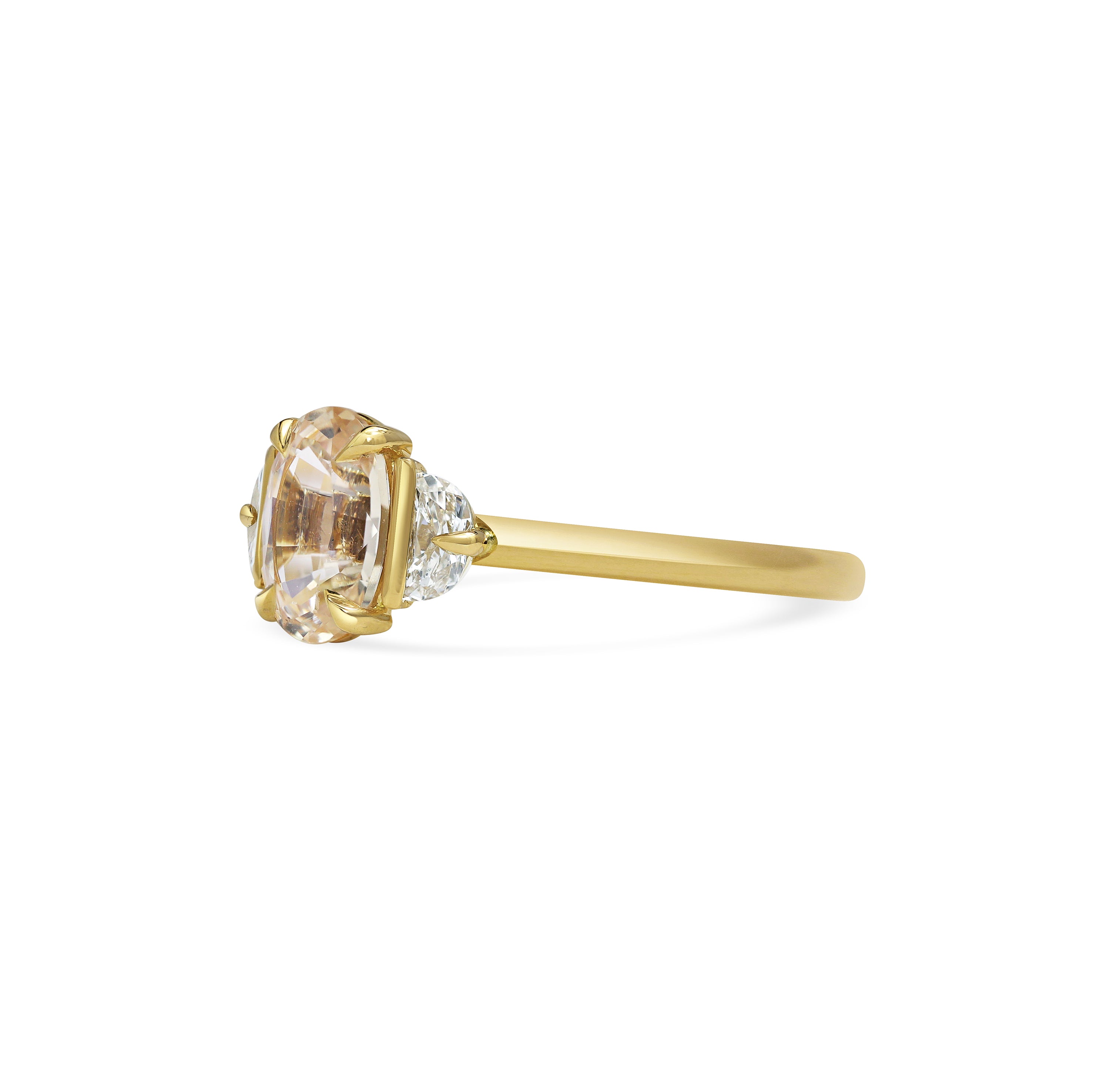 The Pilcomayo Ring by East London jeweller Rachel Boston | Discover our collections of unique and timeless engagement rings, wedding rings, and modern fine jewellery.
