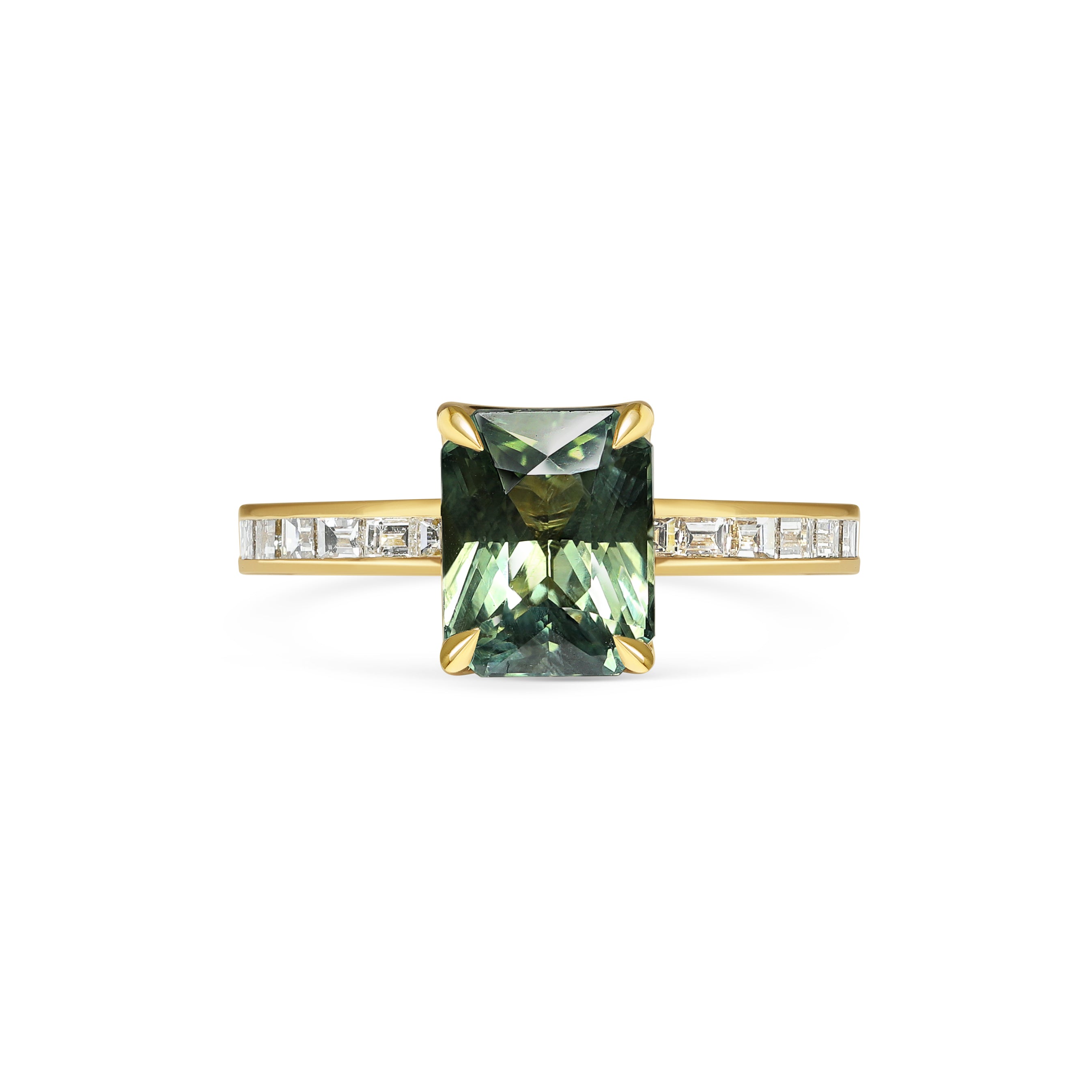 The X - Plata Ring by East London jeweller Rachel Boston | Discover our collections of unique and timeless engagement rings, wedding rings, and modern fine jewellery.
