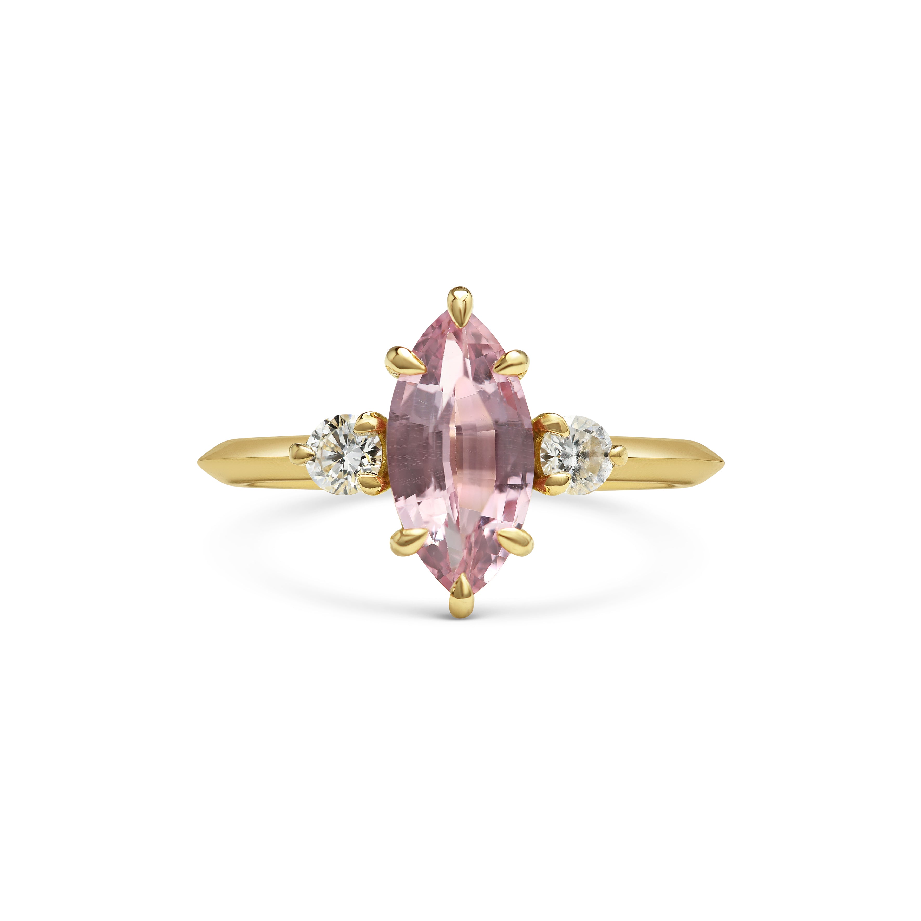The Purus Ring by East London jeweller Rachel Boston | Discover our collections of unique and timeless engagement rings, wedding rings, and modern fine jewellery.