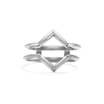 Quadro Double Wedding Band